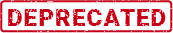 deprecated
